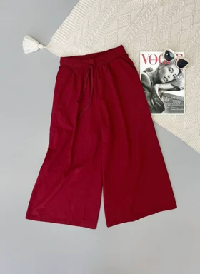 شلوار دامنی لینن نخ وارداتی کد 3704