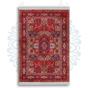 فرشینه از جنس پارچه هازان مخمل ترک طرح سنتی و مدرن برند دفه کد DDSMM460