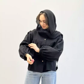 شومیز چین‌دار 1003490