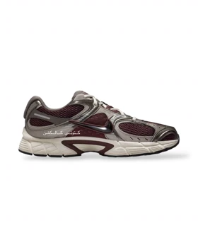 کتانی نایک وی پنج رانر نقره ای زرشکی Nike V5K RNR Crimson کیفیت اورجینال