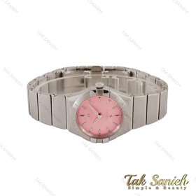 ساعت امگا کانسلیشن زنانه صفحه صورتی Omega-5200-L