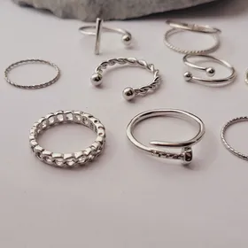 پک انگشتر طرح کارتیه و گوی
