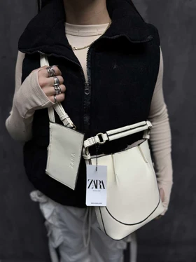 کیف صندوقی ZARA
