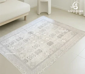 روفرشی مدرن طرح چهل تکه 3 متری کرم