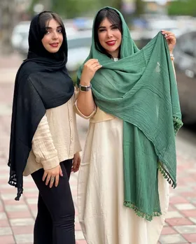 شال هنرمندی الیافی 3867