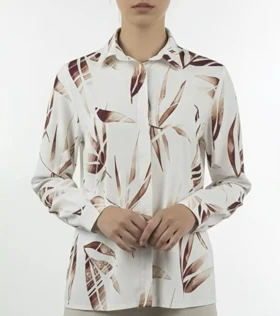 شومیز یقه شکاری