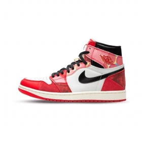 کفش نایک ایر جردن وان ساق‌دار اسپایدرمن Nike Air Jordan 1 High Spider-Man