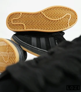 کفش کتانی بزرگ پا مشکی کرم ADIDAS Campus