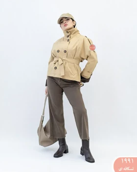 ترنج کت یقه ایستاده آیرال 1991