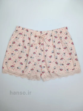 ست تاپ شلوارک نخی هانکس Hnx حلزون