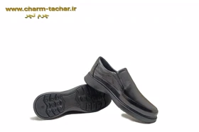کفش طبی رسمی روزمره مردانه چرم طبیعی si158