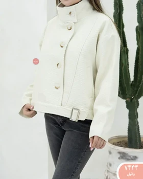 کت یقه ایستاده پانیا 7444