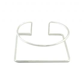 دستبند زنانه مدل بنگل دایره و مربع