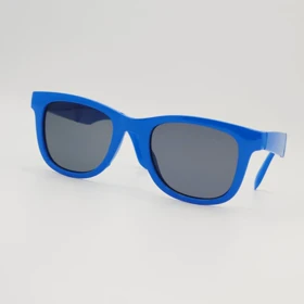 عینک آفتابی بچگانه اسپرت تاشو با شیشه‌های ضد اشعه UV (آبی)