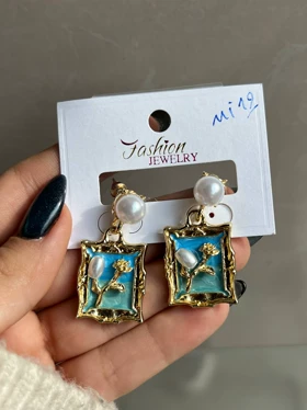 گوشواره میناکاری Mi19