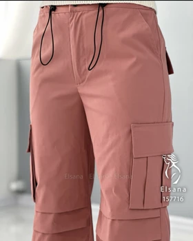 شلوار کارگو مموری درجه یک مدل آنیا