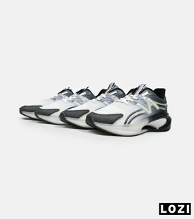کفش کتانی مردانه و زنانه طوسی سفید NEW BALANCE More Trail v3