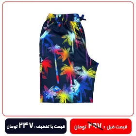 شلوارک هاوایی مردانه طرح 1