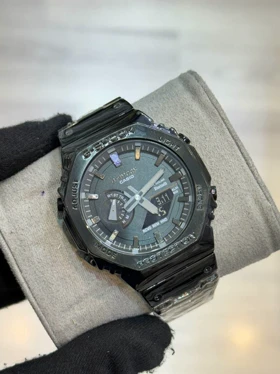 ساعت جی شاک تمام استیل مشکی