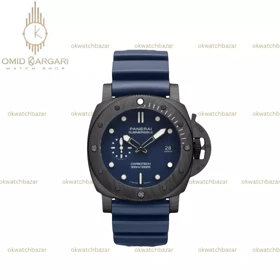 ساعت مچی پنرای سابمرسیبل بند سرمه ای Panerai Submersible