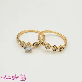 انگشتر ژوپینگ حلقه و پشت حلقه