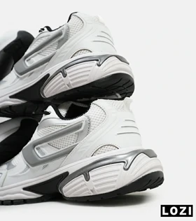 کفش کتانی بزرگپا سفید طوسی DIESEL S-SERENDIPITY SPORT مدل 6920