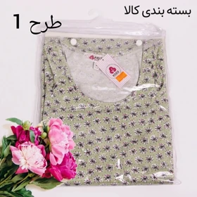 پیراهن کوتاه زنانه کوزا ترک جنس نخ پنبه