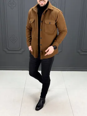 شکت 250111 PULL&BEAR شکلاتی
