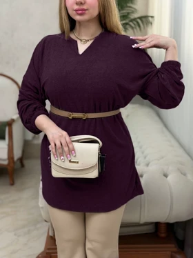 تونیک مخمل جلوگره 3588