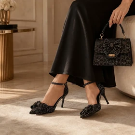 پاشنه‌بلند پاپیونی مدل Gucci کد B5232