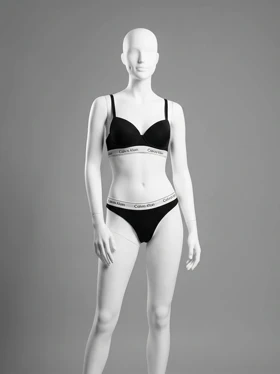 ست شورت بکلس و سوتین فنر دار نخ پنبه کلوین کلاین Calvin Klein