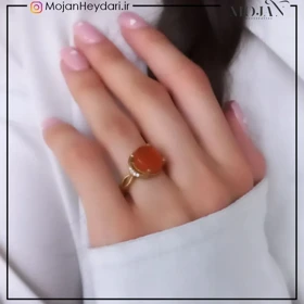 مشخصات و خرید انگشتر عقیق زنانه کد 310