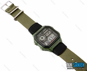 ساعت کاسیو جهان نما AE1200WHB-3B مدل Casio-2713-G