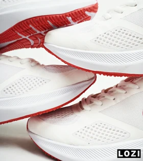 کفش کتانی مردانه سفید قرمز Nike guide 10