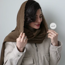 شال حصیری مدل ارکیده (گردویی)