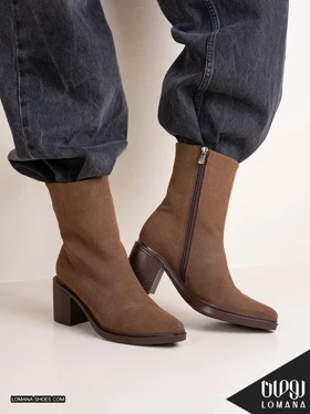 بوت وارداتی پاشنه زویا لومانا - کد 2652