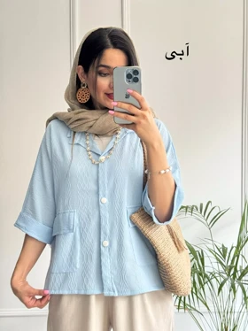 مانتو شومیزی فلورانس ( دارای ایراد جزئی )