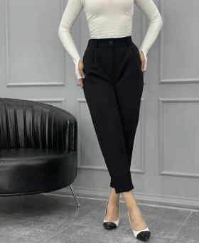 شلوار زنانه مام پاکتی کد 5137