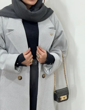 پالتو فوتر بلند آستردار ماهرخ