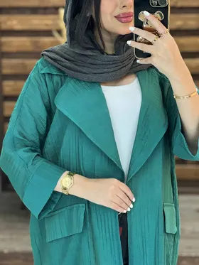 مانتو یقه انگلیسی دلتا