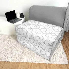 کاناپه تخت شو یک نفره پترن هندسی مدل M1013