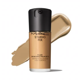 کرم پودر فلوئید مک مدل Studio Fix رنگ NC38 حجم 30ml