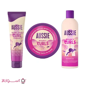 پک تقویت کننده و حالت دهنده مو آزی Aussie مدل eurls