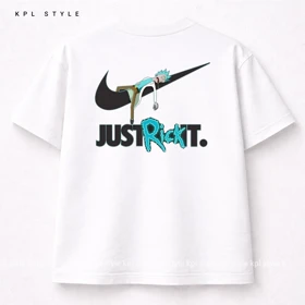 تیشرت JUSTRickIT | قواره باکسی کد 1196