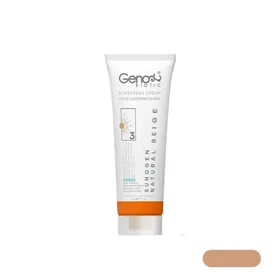 ضد آفتاب رنگی بژ طبیعی (پوست چرب) ژنو بایوتیک Geno Biotic