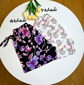 شلوار برمودا بندی کد 846