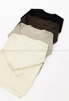 بافت راه راه گندمی وارداتی کد1004590