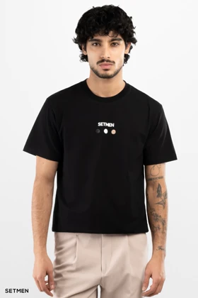 تیشرت مردانه ست من طرح توپ تنیس/ پدل