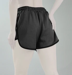 شلوارک ورزشی زنانه نایک مدل Dri Fit-4B0148 بنفش تیره