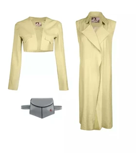 ژیله کت کیف 71965 زرد